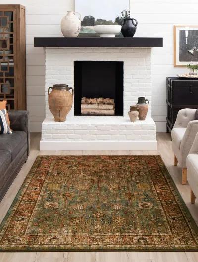 Spice Market Myanmar Aquamarine 9' 6" X 12' 11" Rug