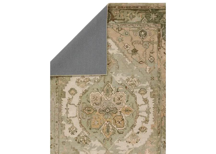 Citrine Raisa Green 9' x 12' Rug