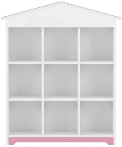 Merax House-shaped Storage Rack Kids Bookcase