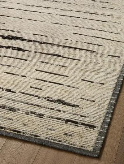 Briyana BRI04 Natural/Black 8'6" x 11'6" Rug