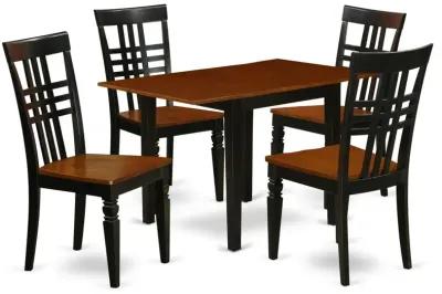 Dining Room Set Black & Cherry