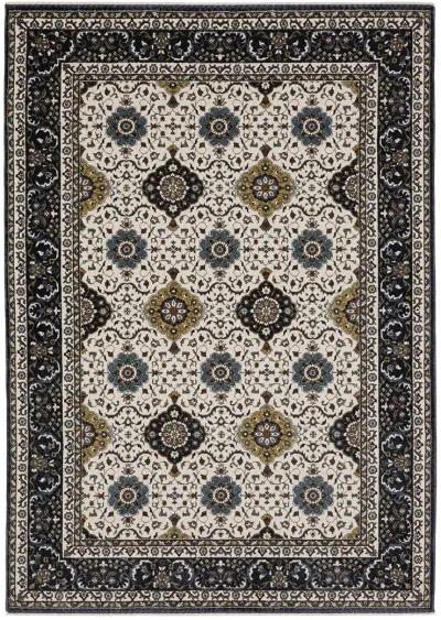 Vivian 9'10" x 12'10" Ivory Rug