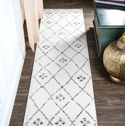 Izil Moroccan Geometric Diamond Area Rug