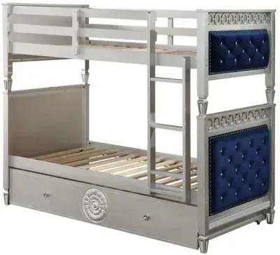 Twin/Twin Bunk Bed, Velvet