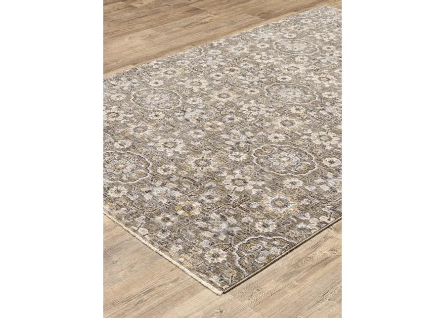 Maharaja 7'10" x 10'10" Grey Rug