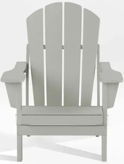 WestinTrends Outdoor Patio Folding Adirondack Chair