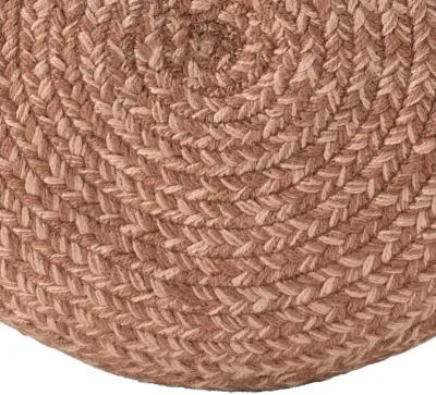 Saba Solar Pouf in Toasted Almond