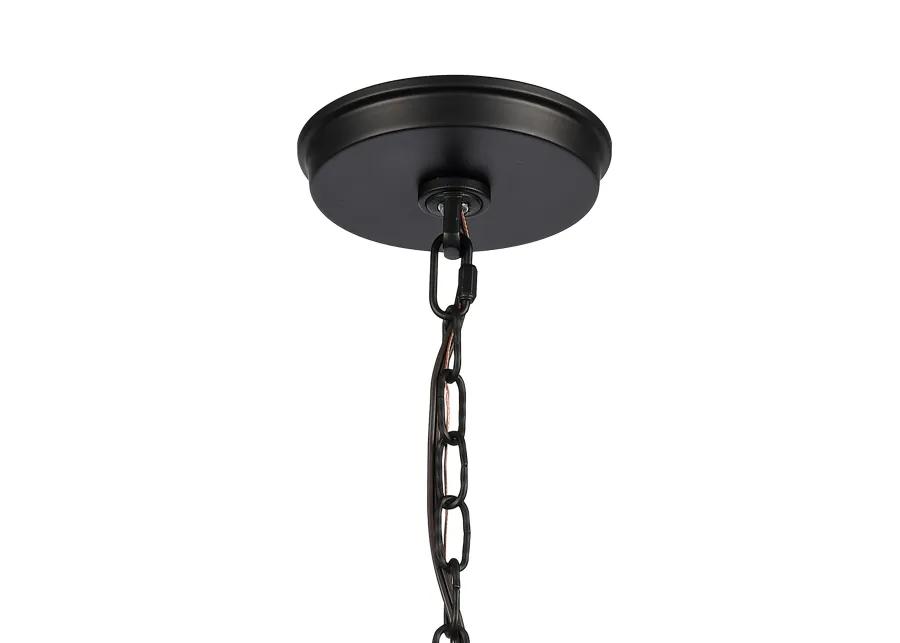 Judy 16'' Wide Black 3-Light Pendant