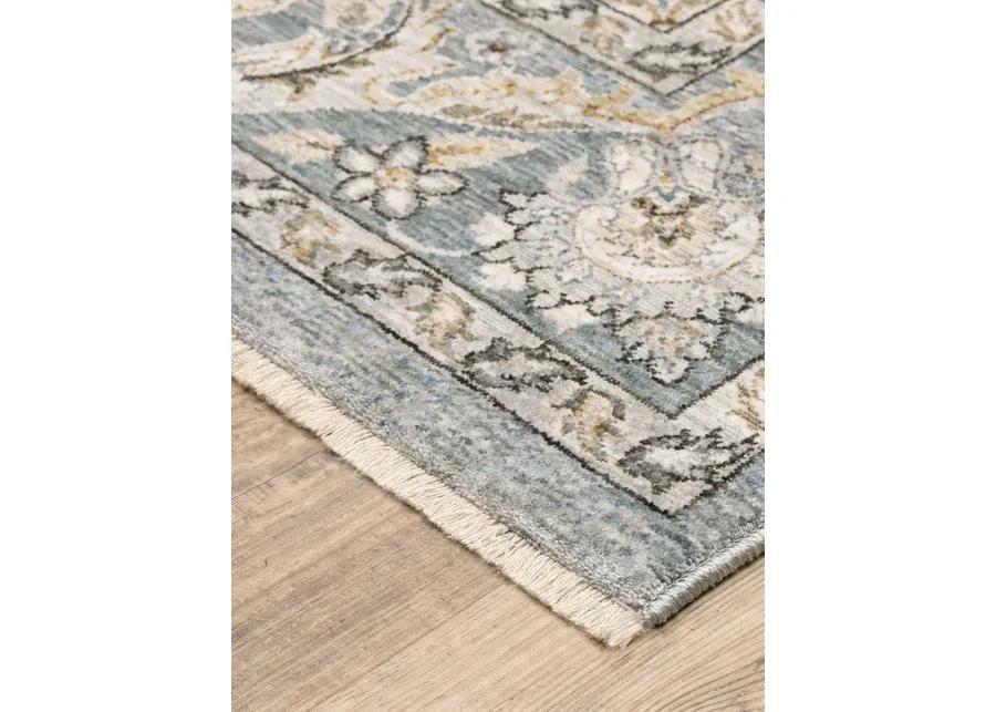 Maharaja 3'3" x 5' Blue Rug