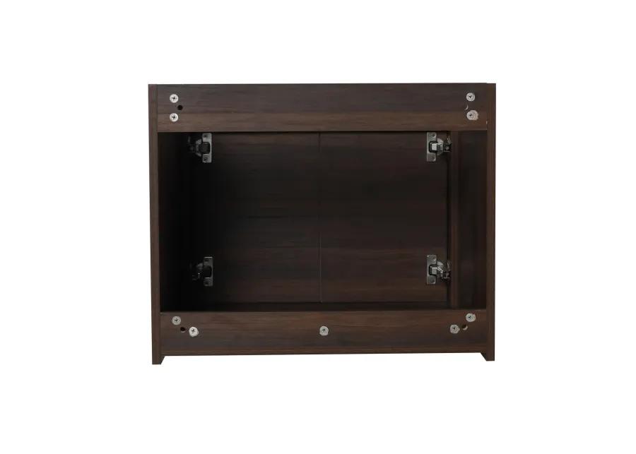 24 Inch Bathroom Cabinet with Sink, Soft Close Doors