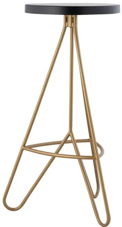 Trinity 30" Modern Industrial Iron Tripod Backless Bar Stool