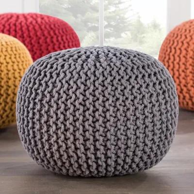 SPECTRUM POUF Steel Gray