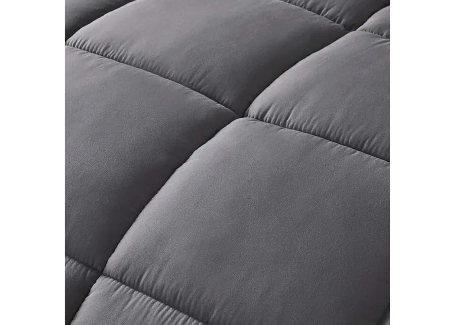 Hivvago Reversible Microfiber Down Alternative Comforter Set