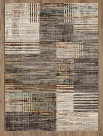 Soiree Emiliano Smokey Grey 2' 4" X 7' 10" Rug