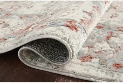 Estelle EST01 Ivory/Rust 3'11" x 5'7" Rug