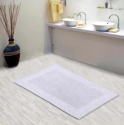 Knightsbridge Bella Napoli 220 GSF Reversible Bath Rug 22 x 60 - Natural