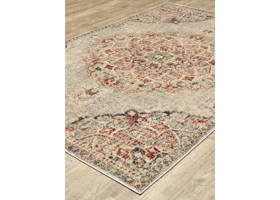 Juliette 7'10" x 10' Grey Rug