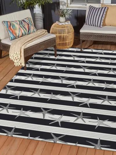 Seabreeze SZ12 Black 10' x 14' Rug