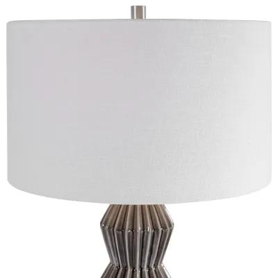 Uttermost Maxime Smokey Gray Table Lamp