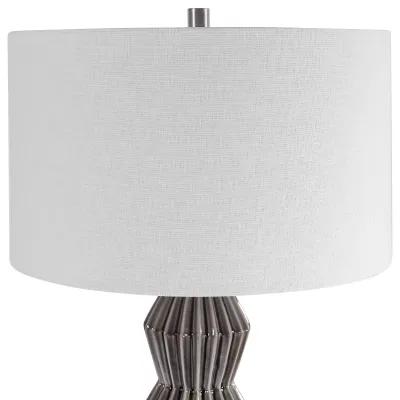 Uttermost Maxime Smokey Gray Table Lamp