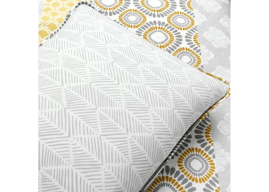 Bohemian Stripe Quilt 3Pc Set