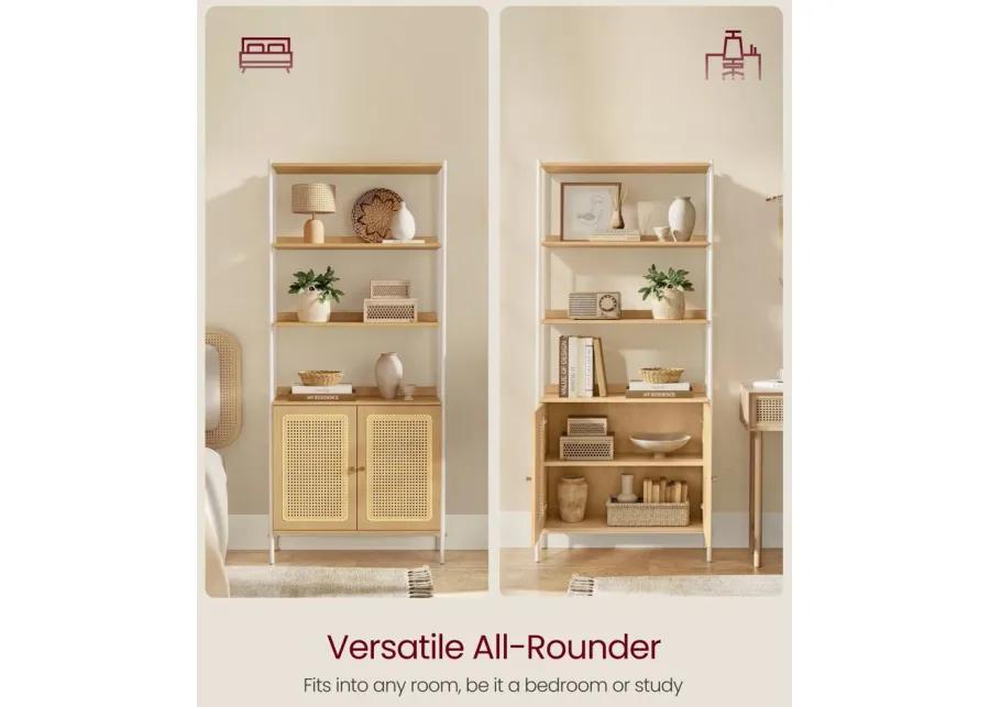 6-Tier Tall Bookshelf for Ample Storage and Stylish Home Organization