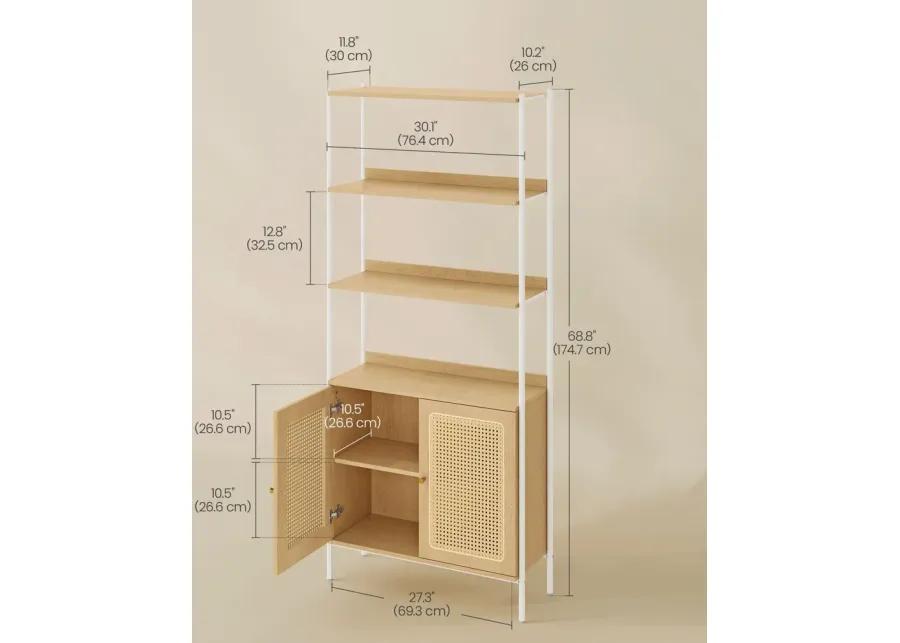 6-Tier Tall Bookshelf for Ample Storage and Stylish Home Organization