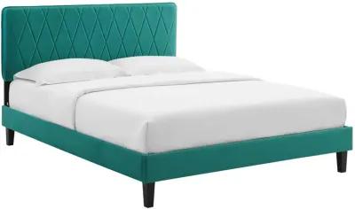 Modway - Phillipa Performance Velvet King Platform Bed