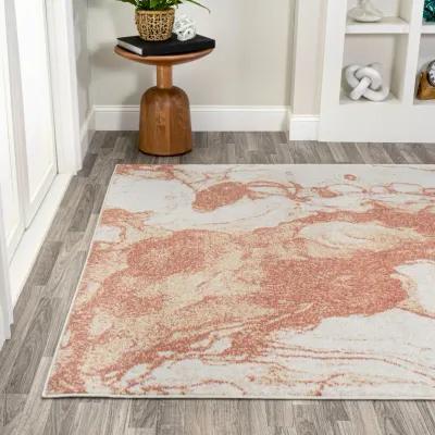 Marmo Abstract Marbled Modern Area Rug