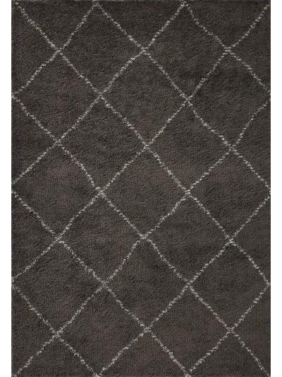 Bliss BLS04 Bark/Grey 7'10" x 10' Rug