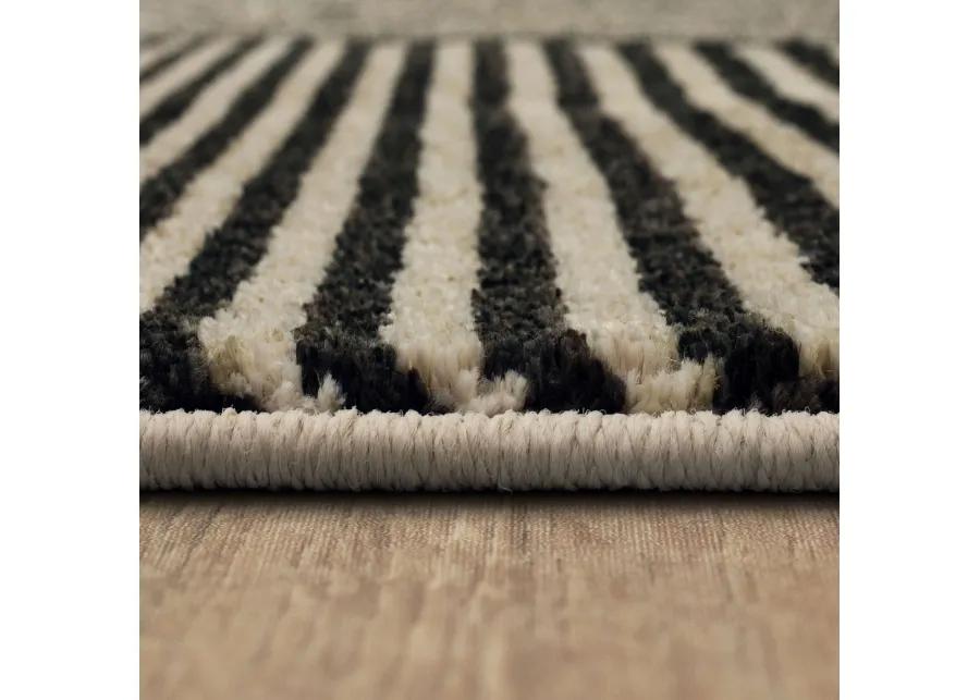 Bobby Berk by Karastan (Series 3) Linea Onyx 9' 6" X 12' 11" Rug