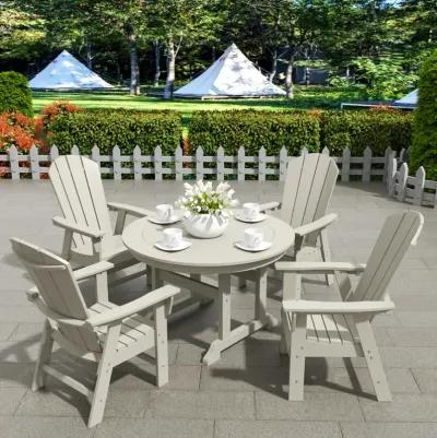 WestinTrends Outdoor Patio Adirondack Dining Chair