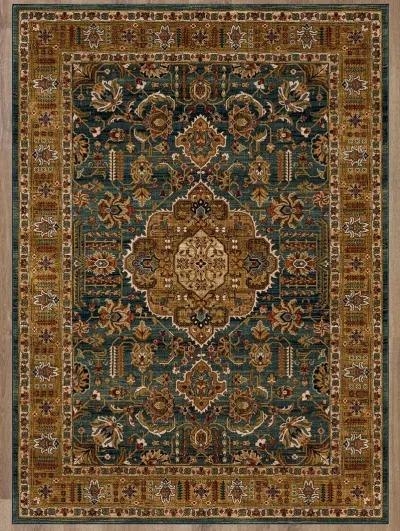 Spice Market Aksum Aquamarine 2' x 3' Rug