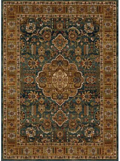 Spice Market Aksum Aquamarine 2' x 3' Rug