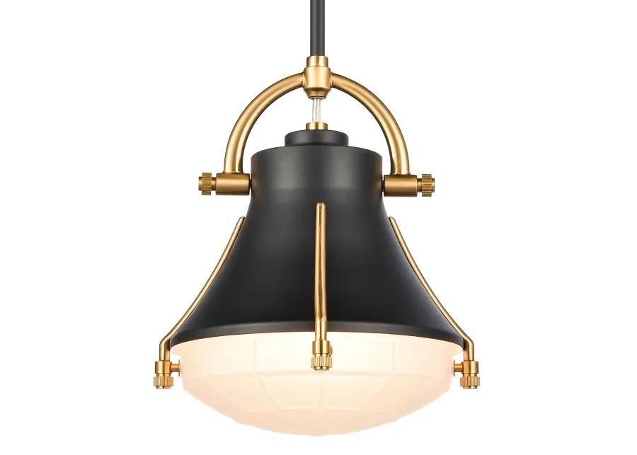 Urbanite 9" wide black Mini Pendant