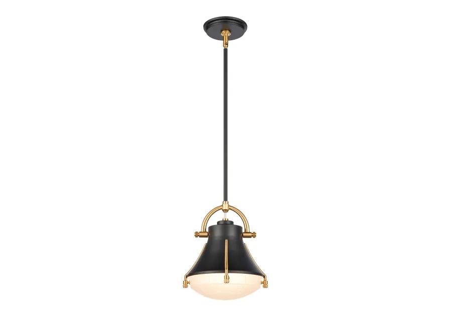 Urbanite 9" wide black Mini Pendant