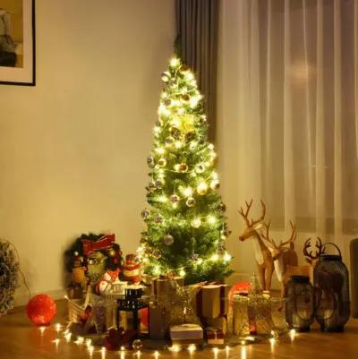 PVC Artificial Slim Pencil Christmas Tree