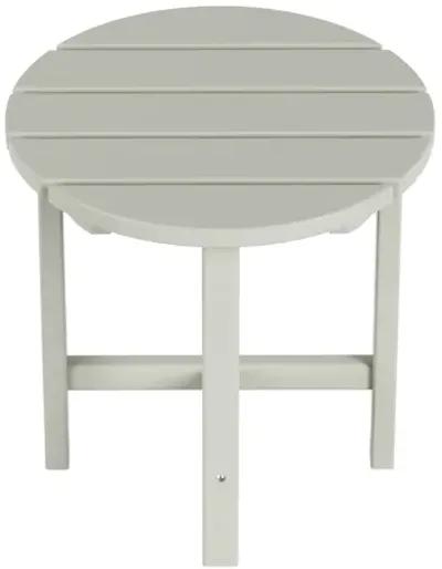 WestinTrends Outdoor Patio Round Adirondack Side Table