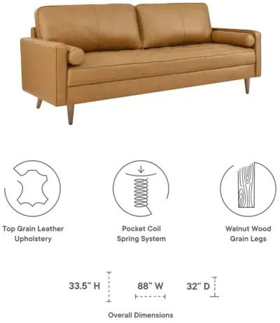 Valour Leather Sofa