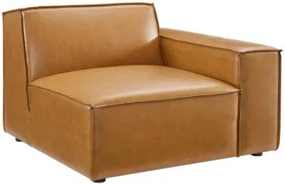 Restore Vegan Leather 3-Piece Sofa Brown EEI-4708-TAN