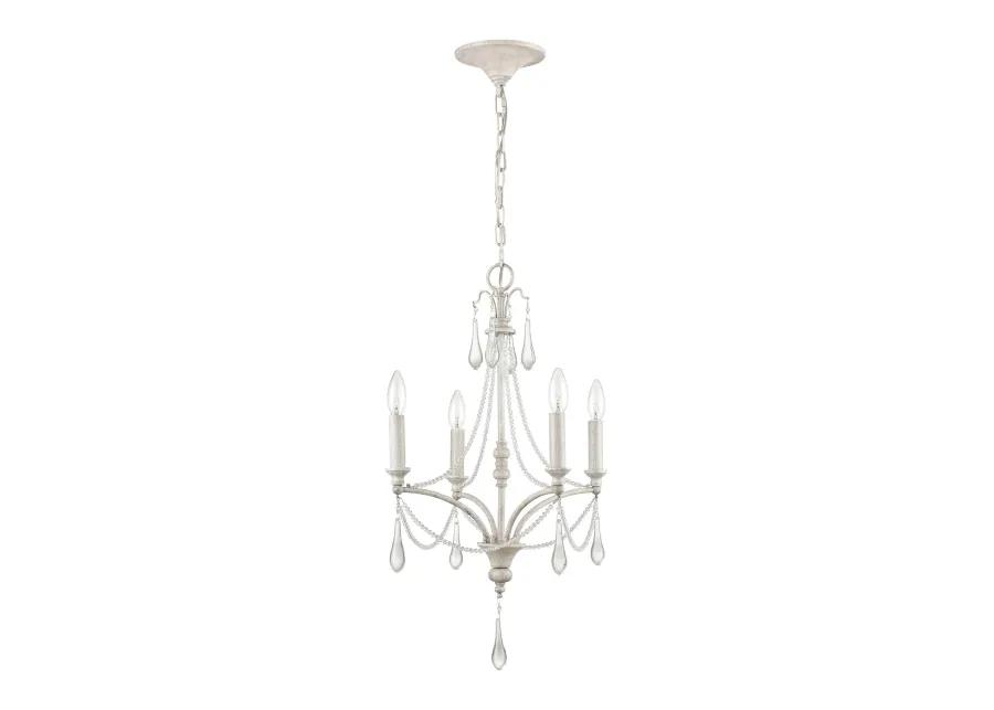 French Parlor 16'' Wide 4-Light Chandelier