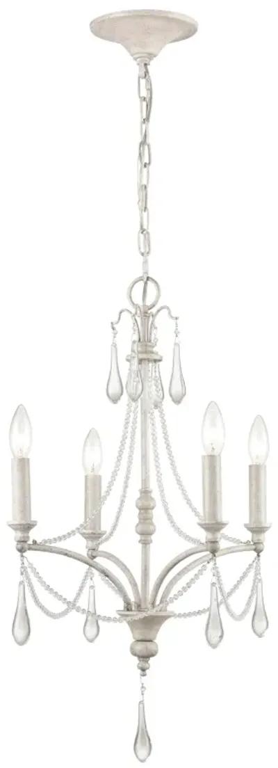 French Parlor 16'' Wide 4-Light Chandelier