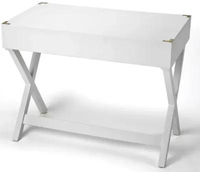 Modern White Writing Desk, Belen Kox