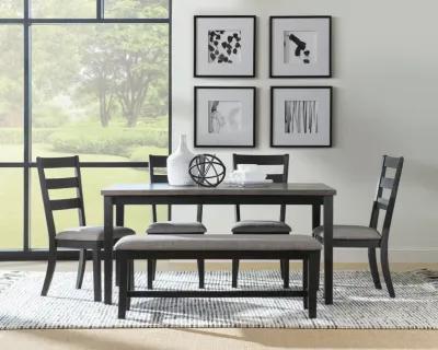 Ansel Black Dining Chair