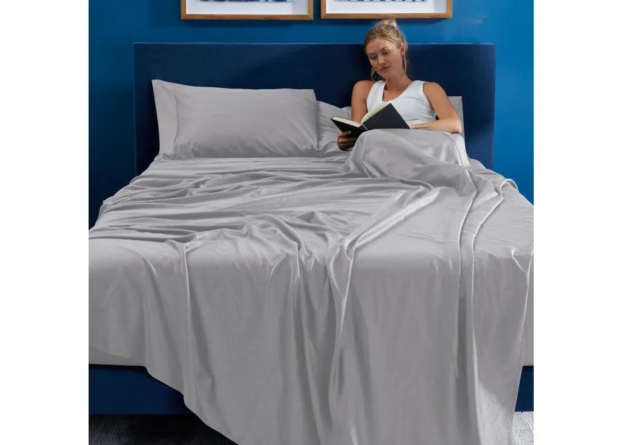 Hyper-Cotton King Sheet Set - Light Grey