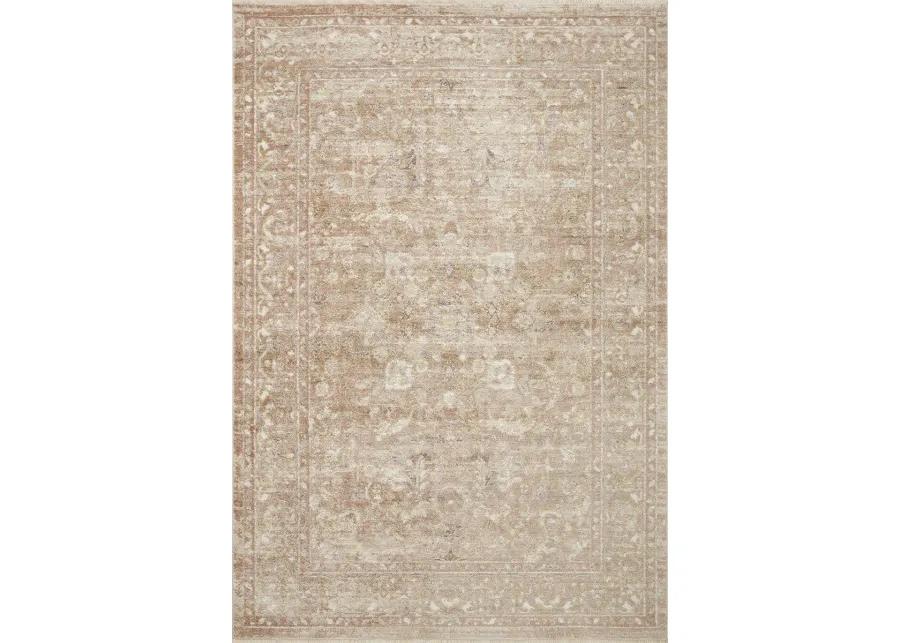 Sonnet SNN04 Terracotta/Natural 3'7" x 5'7" Rug