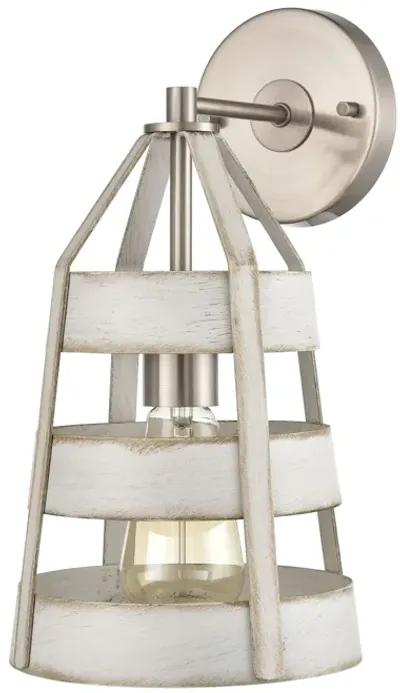 Brigantine 14'' High 1-Light White Sconce