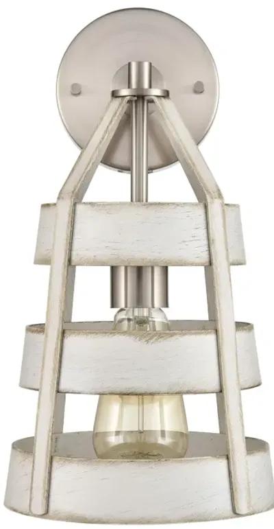 Brigantine 14'' High 1-Light White Sconce