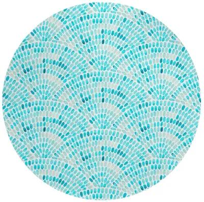 Seabreeze SZ7 Teal 8' Rug