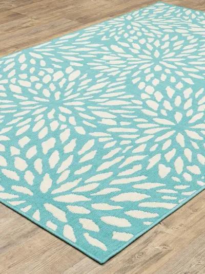 Meridian 8'6" x 13' Blue Rug